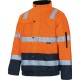 Warnschutz-2in1-Pilotenjacke, orange