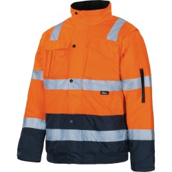 Warnschutz-2in1-Pilotenjacke, orange