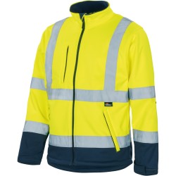 "22732-T" Warnschutz-Softshelljacke