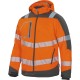 "WINTER" Softshell - Jacke, orange/grau