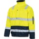 Warnschutz-2in1-Pilotenjacke, gelb