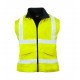4 in 1 Warnschutz-Parka, gelb/marine