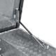 Aluminium-Werkzeugkiste, Deckel mit Verstärkung und Dichtung für Regenwasser