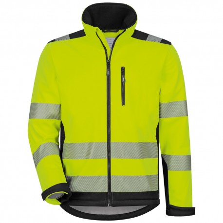 "22745" Warnschutz-Softshelljacke, gelb