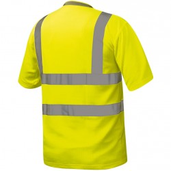 "STEVEN" UV-Warnschutz-T-shirt, gelb