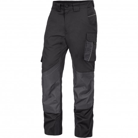 Stretch-Bundhose, mit Knietaschen
