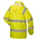 Warnschutz-Regenjacke, gelb