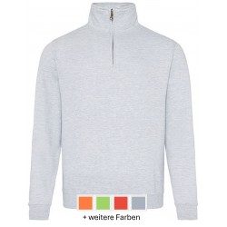 Sweatshirt, Halb-Zip
