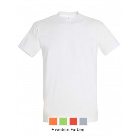 Alltag-T-Shirt, 100% Baumwolle