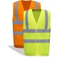 Warnweste antistatisch & flammhemmend, Größe S - 3XL