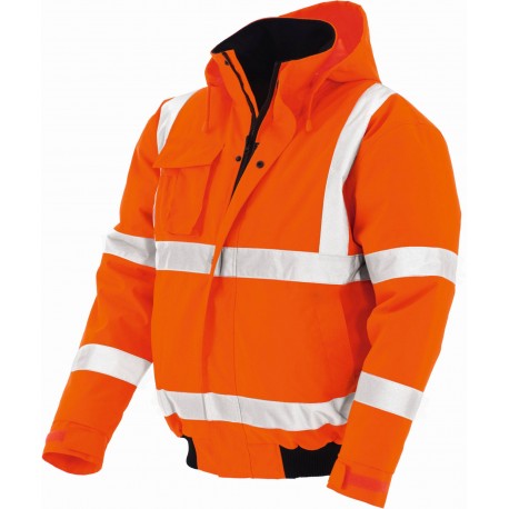 Warnschutz-Pilotenjacke, orange "LENNARD"