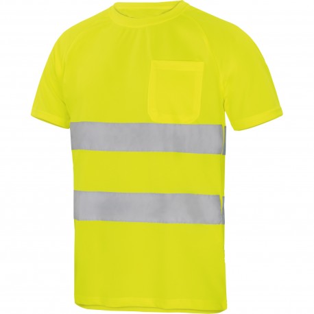 Warnschutz-T-shirt, gelb